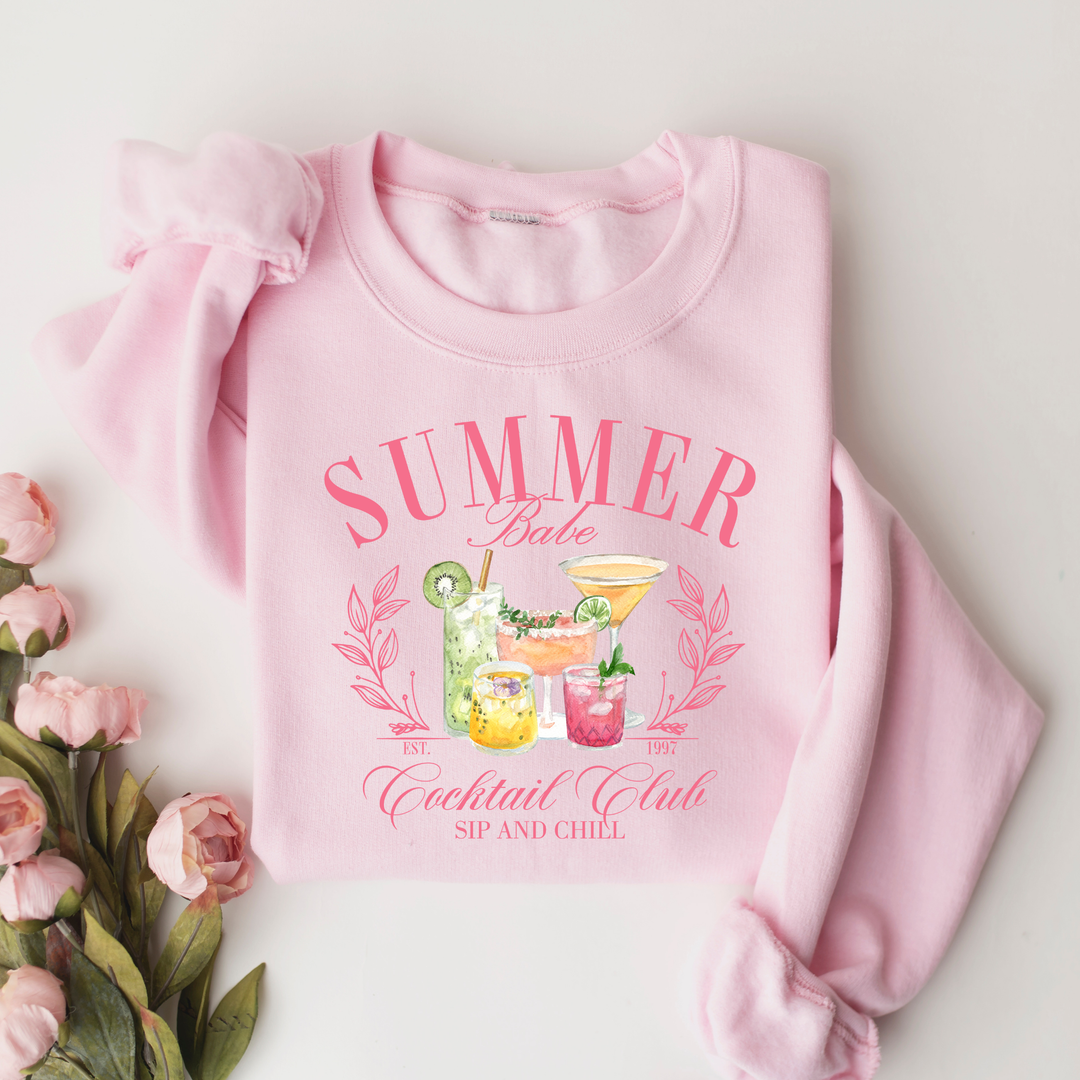 Cocktail Club Crewneck: S