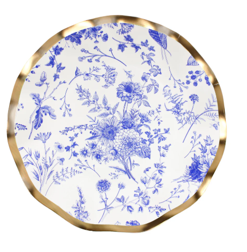 Wavy Salad Plate Timeless 8pack