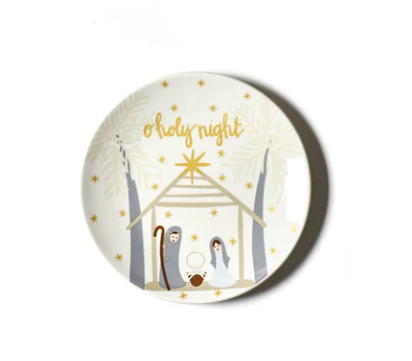 Coton Colors Nativity Salad Plate