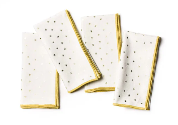 Coton Colors Star Napkins Set of 4