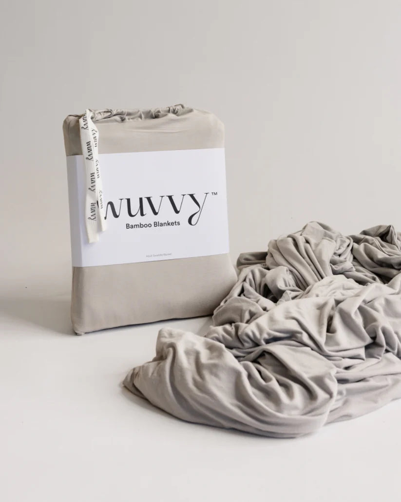 Wuvvy Bamoo Blanket Large Bone