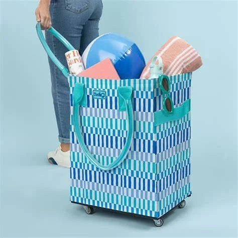 Swig Life Glacier Stripe Mega Roller Tote Bag