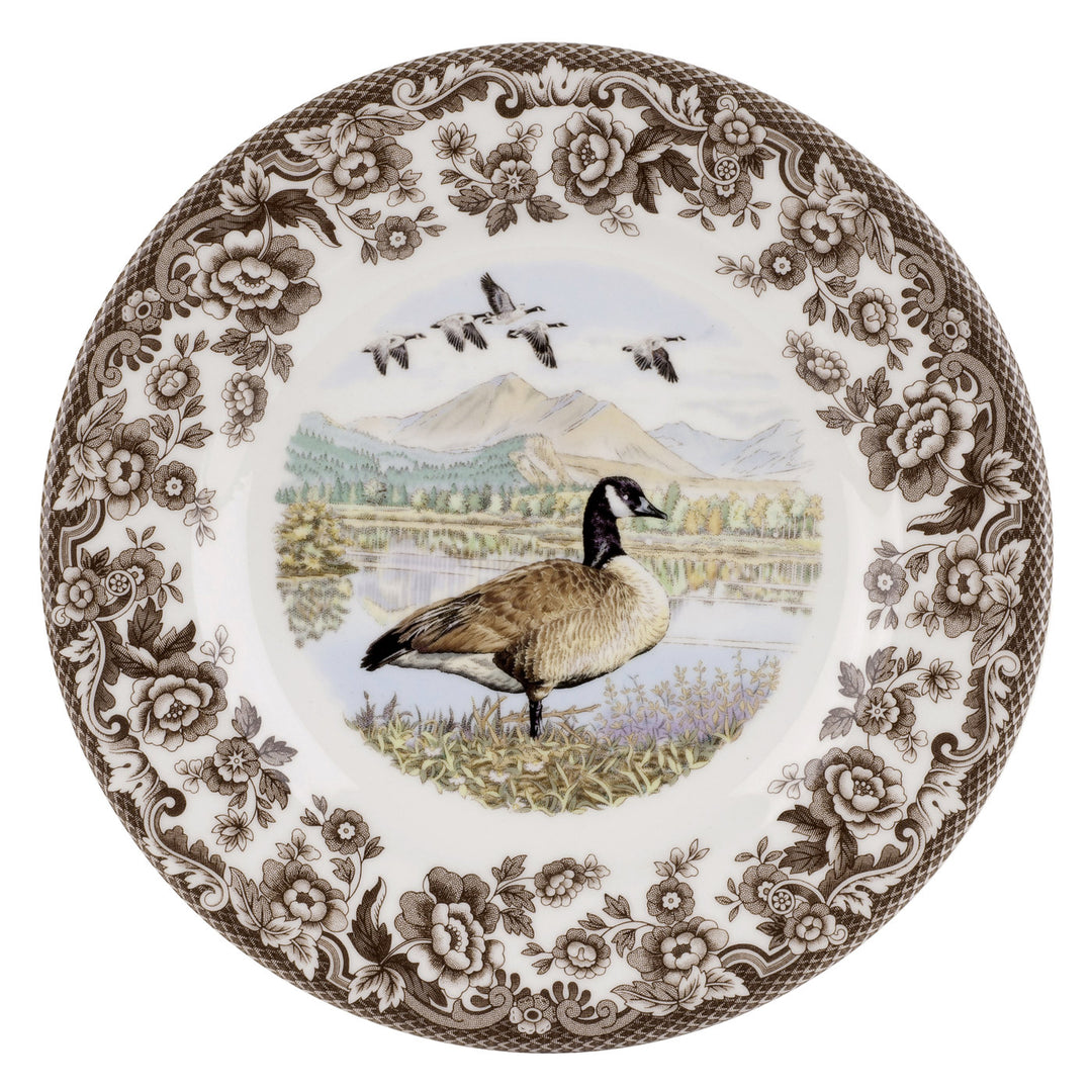 Spode Woodland Canada Goose Salad Plate