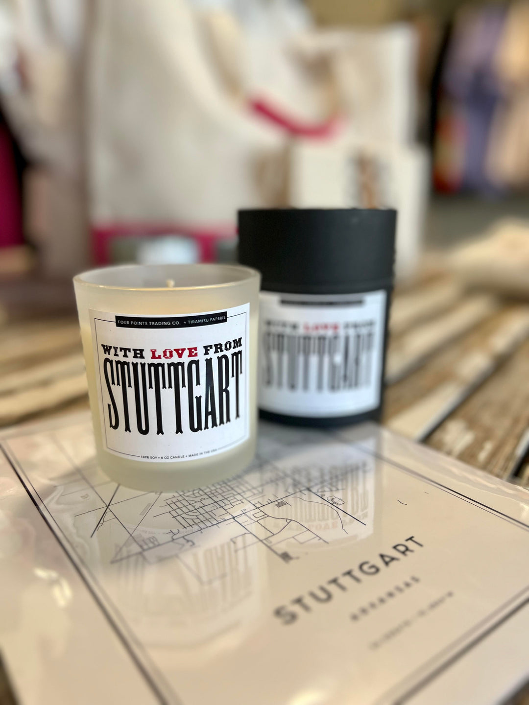 'With Love from Stuttgart' 8oz Soy Candle
