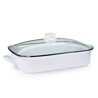 Golden Rabbit Roasting Pan with Lid