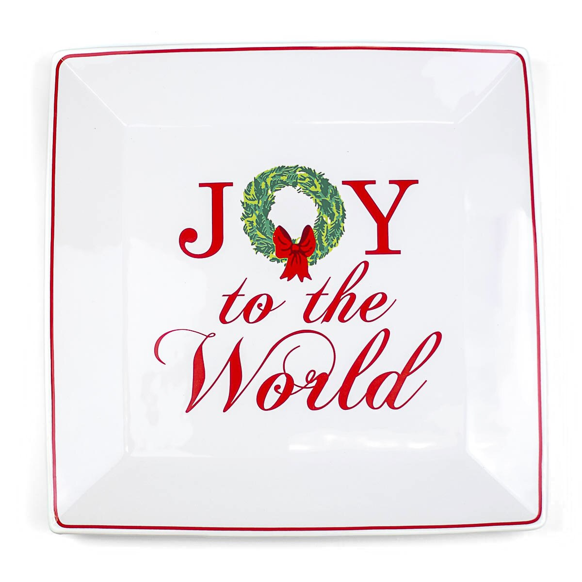 TRS Grand Joy Wreath Platter