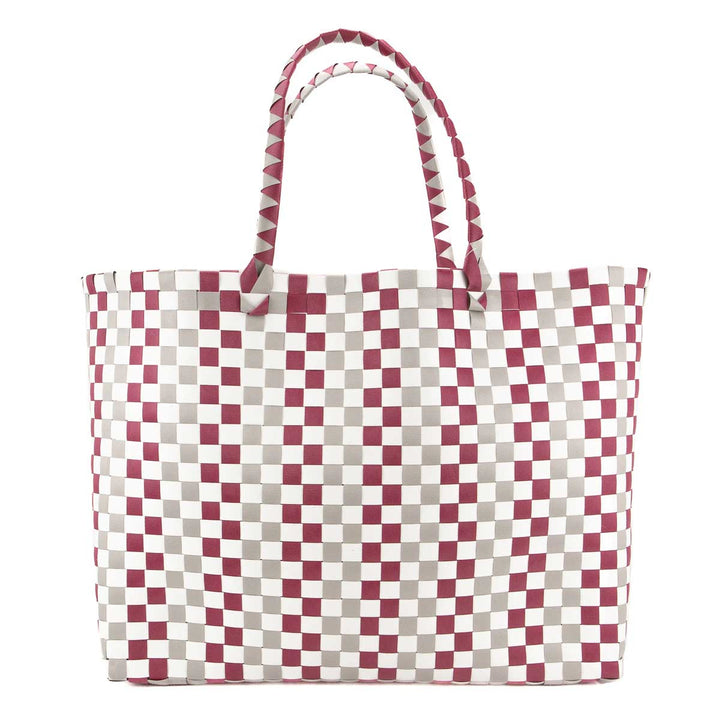 TRS Heather Woven Beach Tote