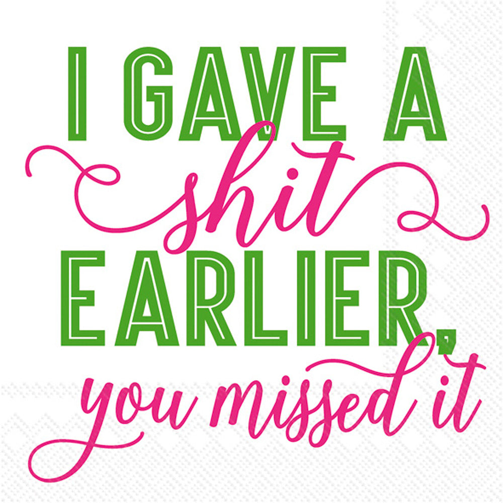 Earlier Cocktail Napkin - Thumbnail 2