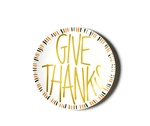 Coton Colors Dusk Give Thanks Salad Plate