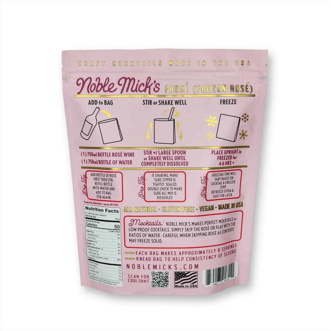 Noble Mick's Frozen Frose Mix