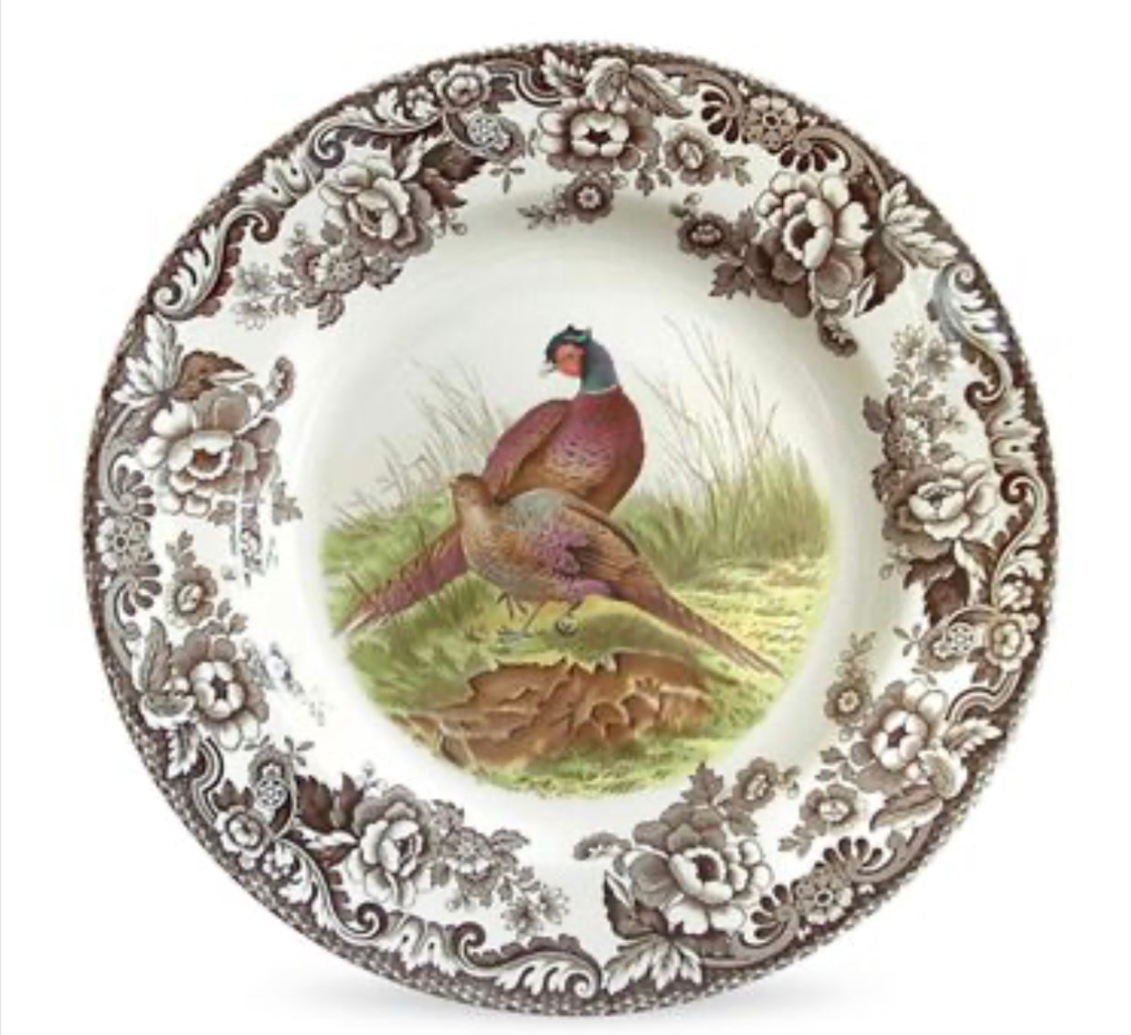 Spode Woodland Dinner Plate 10.5 Inch (Pheasant) - Thumbnail 3