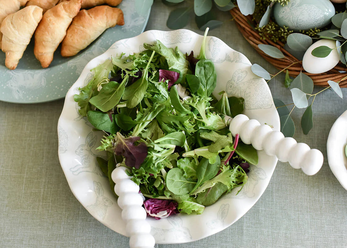 Coton Colors Speckled Rabbit Ruffle Best Bowl - Thumbnail 3