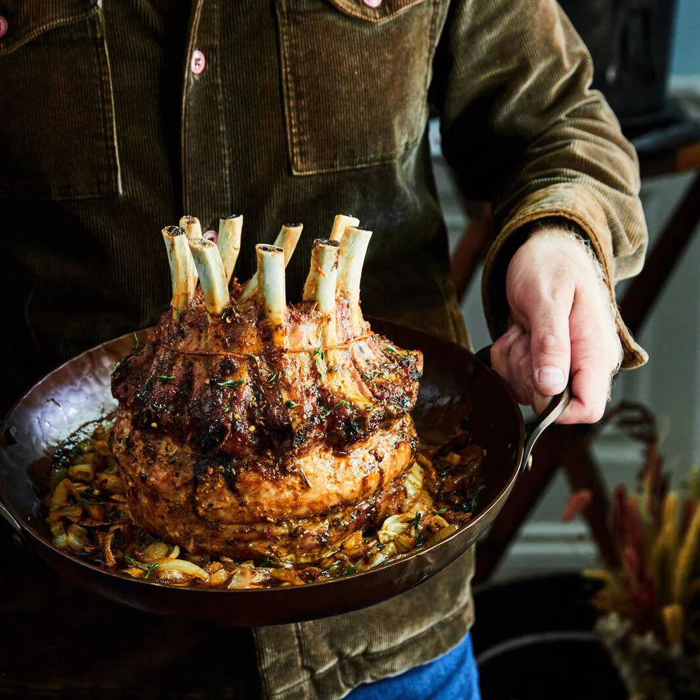 Smithey Ironware Farmhouse Round Roaster - Thumbnail 4