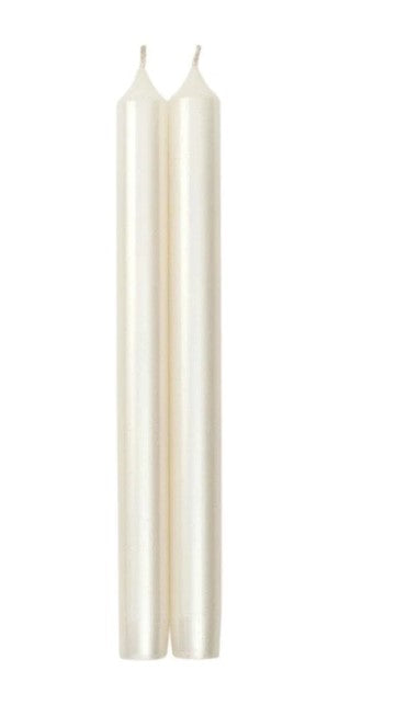 Elegant 10" Crown Candles | 1 Pair