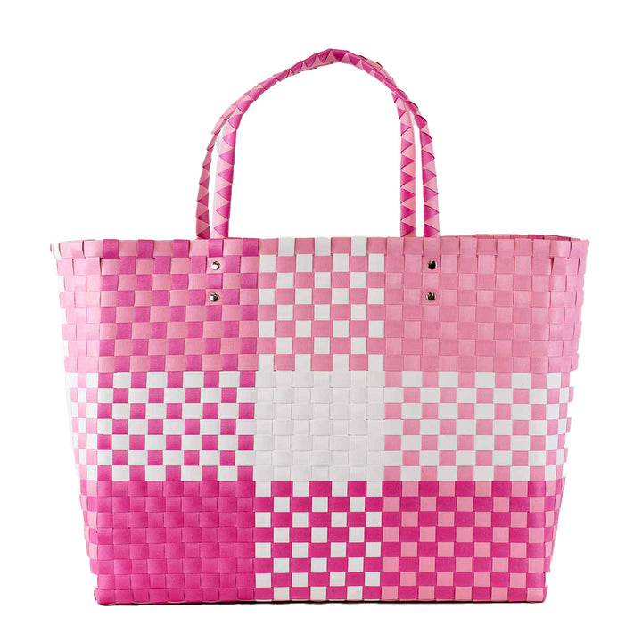 TRS Heather Woven Beach Tote