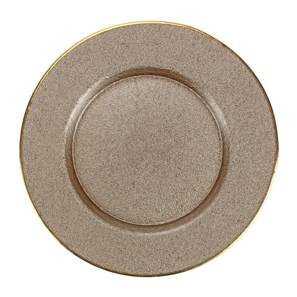 Vietri Glass Salad Plate
