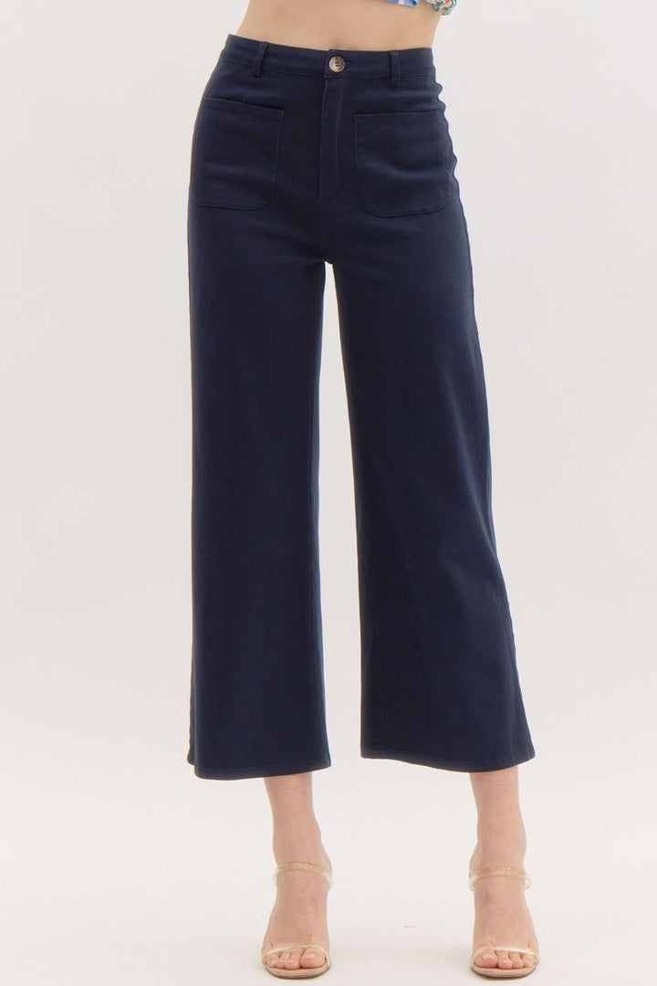 The Jan Solid Wide Leg Pant