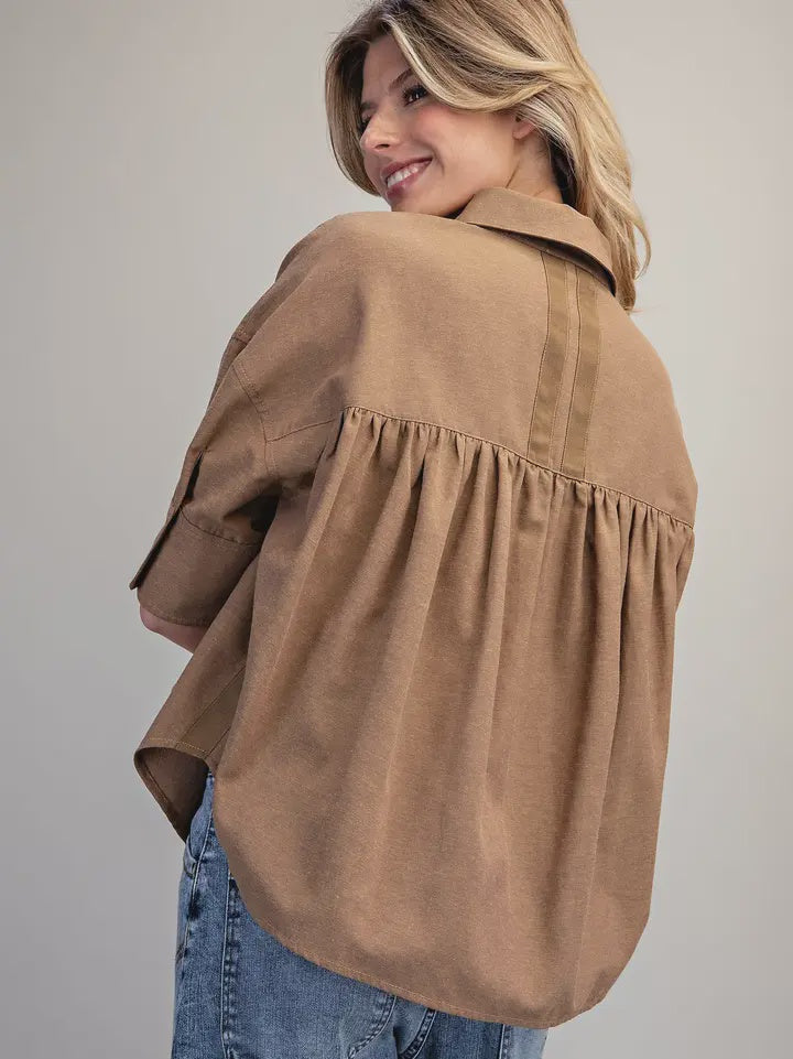 Effortless Button Down Shirt | Coco