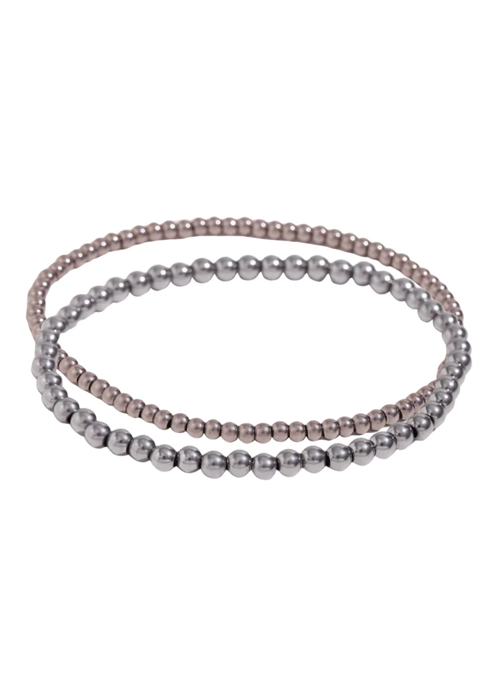 HJane Jewels Small Beaded Bracelet Stack