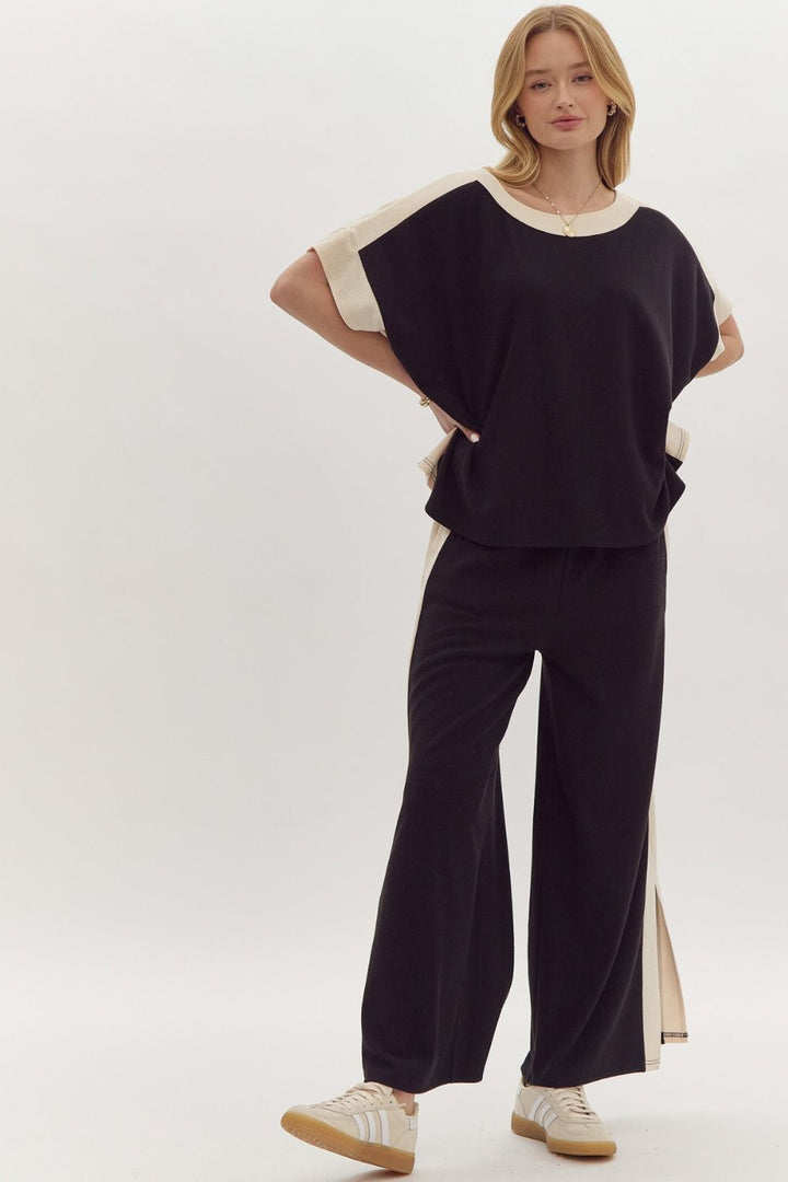 The Nelly Ribbed Pant