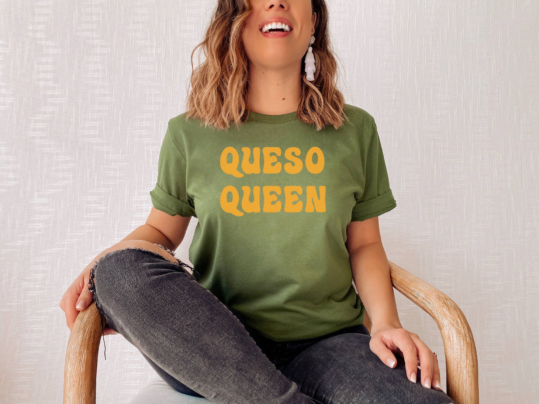 Queso Queen, Fiesta Short Sleeve Graphic Tee
