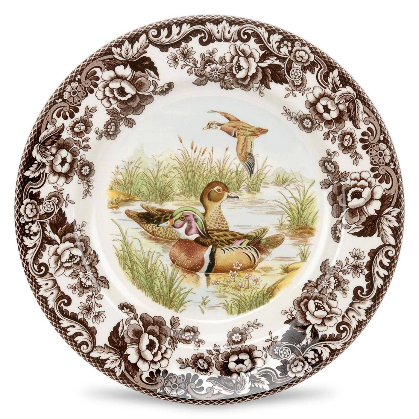Spode Woodland Salad Plate – Wood Duck - Thumbnail 2