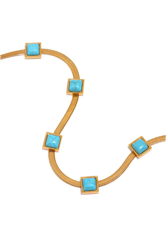 Hjane Jewels Turquoise Necklace